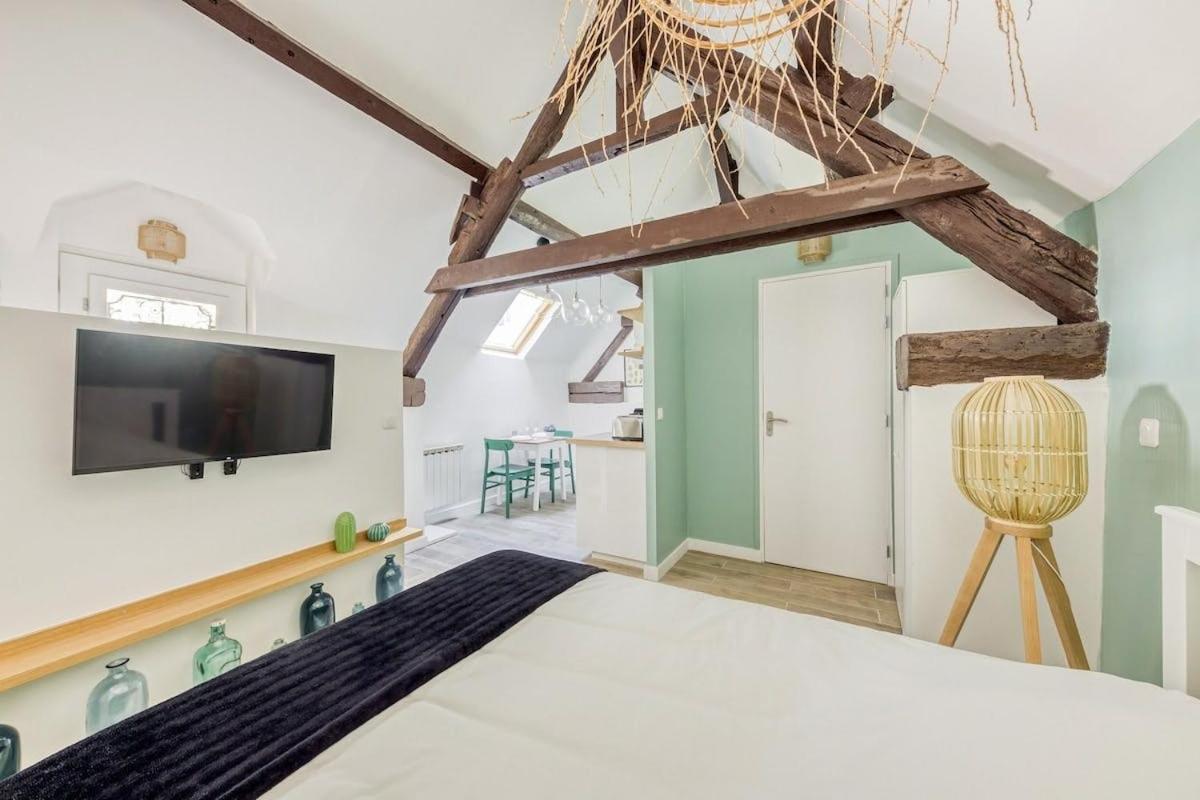 Ferienwohnung Le Lime Studio Green Carrières-sous-Poissy Exterior foto